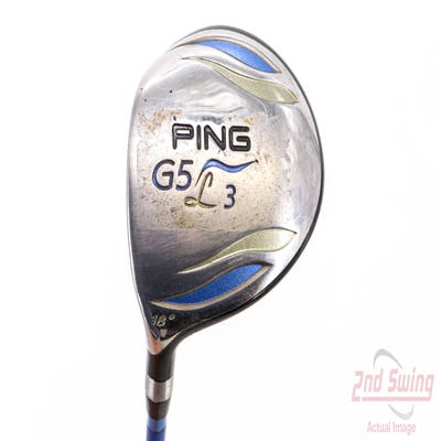 Ping G5 Ladies Fairway Wood 5 Wood 5W 18° Ping ULT 50F Ladies Graphite Ladies Left Handed 43.25in