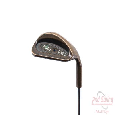 Ping Eye 2 Beryllium Copper Wedge Sand SW Ping Stock Steel Shaft Steel Stiff Right Handed Black Dot 35.25in