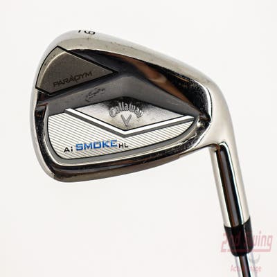 Callaway Paradym Ai Smoke HL Single Iron 9 Iron True Temper Elevate MPH 85 Steel Regular Right Handed 35.5in