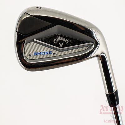 Callaway Paradym Ai Smoke HL Single Iron 7 Iron True Temper Elevate MPH 85 Steel Regular Right Handed 37.0in