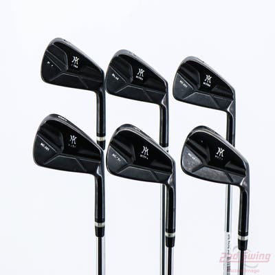 Miura MC-501 Black QPQ Iron Set 5-PW Project X LZ 6.0 Steel Stiff Right Handed 38.5in