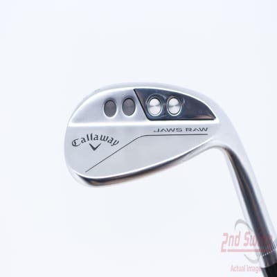 Callaway Jaws Raw Chrome Wedge Sand SW 54° 12 Deg Bounce X Grind Dynamic Gold Spinner TI Steel Wedge Flex Right Handed 35.25in