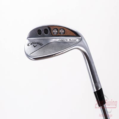 Callaway Jaws Raw Chrome Wedge Sand SW 54° 12 Deg Bounce W Grind Stock Steel Shaft Steel Wedge Flex Right Handed 36.75in