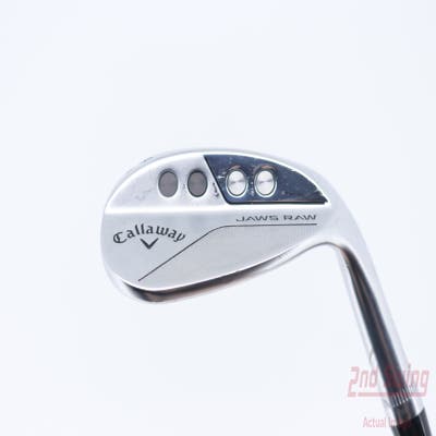 Callaway Jaws Raw Chrome Wedge Sand SW 54° 12 Deg Bounce X Grind Dynamic Gold Spinner TI Steel Wedge Flex Right Handed 35.25in