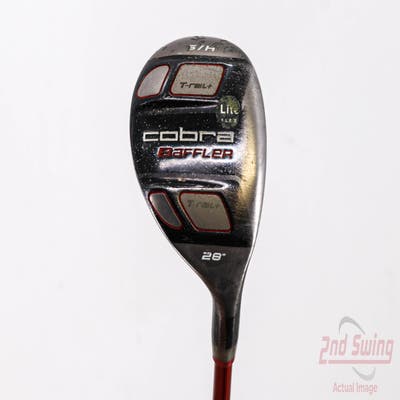 Cobra Baffler T-Rail New Hybrid 6 Hybrid 28° Graphite Design Tour AD 65 Graphite Senior Right Handed 39.25in