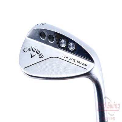 Callaway Jaws Raw Chrome Wedge Gap GW 52° 12 Deg Bounce W Grind Dynamic Gold Spinner TI Steel Wedge Flex Right Handed 35.5in