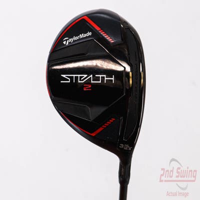 Mint TaylorMade Stealth 2 Fairway Wood 3 Wood HL 16.5° Fujikura Ventus Red TR 5 Graphite Senior Right Handed 43.25in