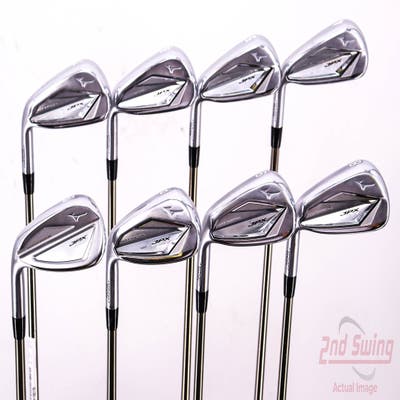 Mizuno JPX 923 Hot Metal Iron Set 4-PW AW UST Mamiya Recoil ESX 460 F3 Graphite Regular Left Handed 38.5in