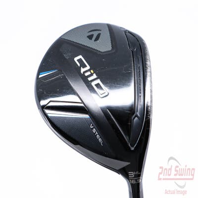 TaylorMade Qi10 Fairway Wood 3 Wood HL 16.5° Fujikura Ventus Blue TR 6 Graphite Stiff Right Handed 43.5in