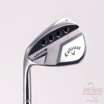 Callaway Jaws Full Toe Raw Face Chrome Wedge Lob LW 60° 10 Deg Bounce Dynamic Gold Spinner TI 115 Steel Wedge Flex Left Handed 35.75in