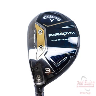 Mint Callaway Paradym Fairway Wood 3 Wood 3W 15° MCA Tensei AV-XLINK Blue 65 Graphite Stiff Left Handed 43.0in