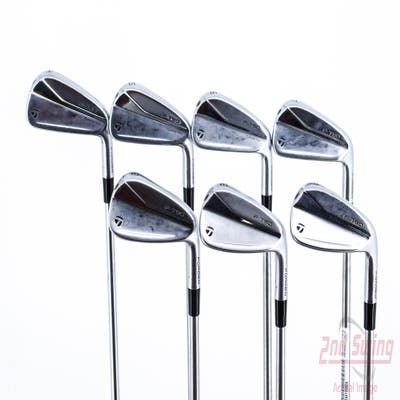 TaylorMade 2021 P790 Iron Set 4-PW FST KBS Tour C-Taper Lite 110 Steel Stiff Right Handed 39.5in