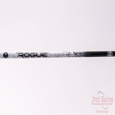 Used W/ Srixon RH Adapter Aldila Rogue White 130 MSI 60g Driver Shaft X-Stiff 44.25in