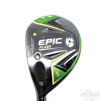 Callaway EPIC Flash Fairway Wood 5 Wood 5W 18° Project X EvenFlow Green 55 Graphite Senior Left Handed 43.0in