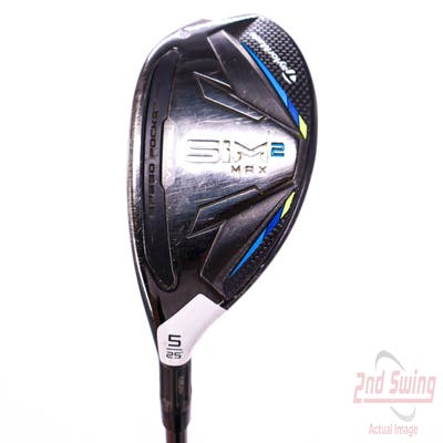 TaylorMade SIM2 MAX Rescue Hybrid 5 Hybrid 25° Mitsubishi Bassara E-Series 55 Graphite Senior Left Handed 40.0in