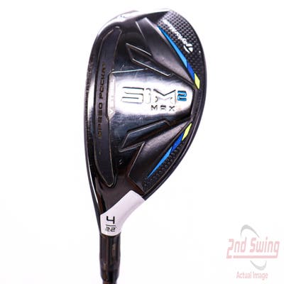 TaylorMade SIM2 MAX Rescue Hybrid 4 Hybrid 22° Mitsubishi Bassara E-Series 55 Graphite Senior Left Handed 40.0in