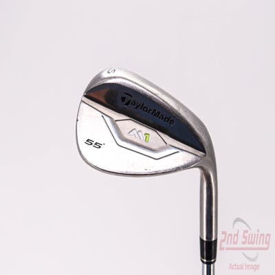 TaylorMade M1 Wedge Sand SW 55° Stock Steel Shaft Steel Wedge Flex Right Handed 36.5in