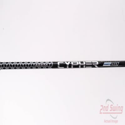 Used W/ Cleveland Adapter Project X Cypher Black 40g Driver Shaft Stiff 45.0in