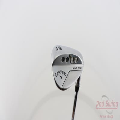 Callaway Jaws Raw Chrome Wedge Lob LW 60° 10 Deg Bounce S Grind Dynamic Gold Spinner TI Steel Wedge Flex Right Handed 35.25in