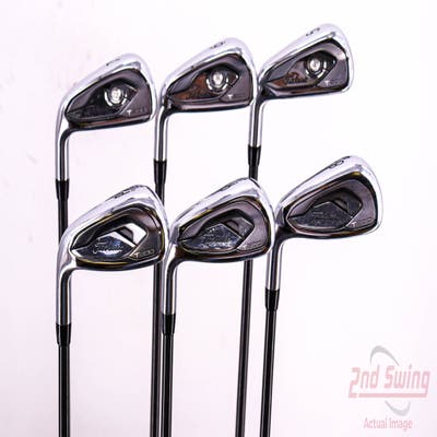 Titleist T200 Iron Set 5-PW Aerotech Gener8 F3 Graphite Regular Left Handed 38.25in