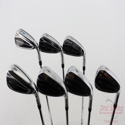 Mint TaylorMade Qi Iron Set 5-PW AW FST KBS MAX 85 MT Steel Regular Right Handed 38.5in