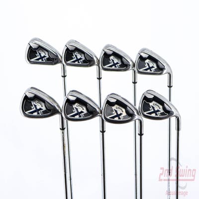 Callaway X-20 Iron Set 4-PW AW Callaway X Steel Steel Uniflex Right Handed 38.75in