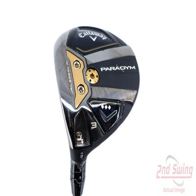 Callaway Paradym Triple Diamond Fairway Wood 3 Wood 3W 15° Mitsubishi Kai'li White 70 Graphite X-Stiff Left Handed 43.5in