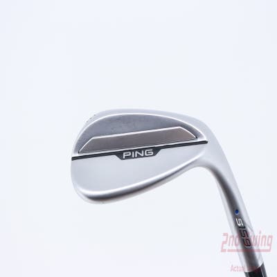 Ping s159 Chrome Wedge Lob LW 58° 8 Deg Bounce B Grind ALTA CB Slate Graphite Senior Right Handed Blue Dot 36.0in