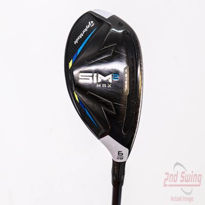 TaylorMade SIM2 MAX Rescue Hybrid 6 Hybrid 28° Fujikura Ventus Blue 5 Graphite Senior Right Handed 39.25in