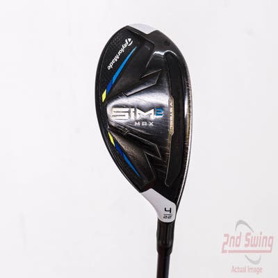 TaylorMade SIM2 MAX Rescue Hybrid 4 Hybrid 22° Fujikura Ventus Blue 5 Graphite Senior Right Handed 40.25in