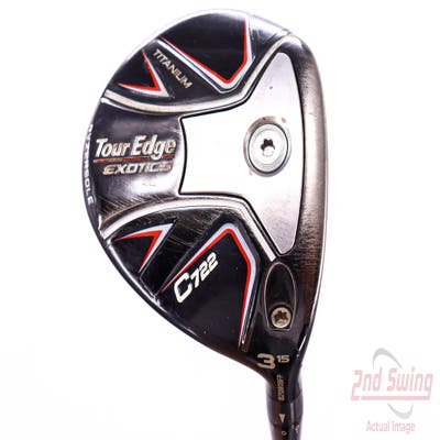 Tour Edge Exotics C722 Fairway Wood 3 Wood 3W 15° Fujikura Ventus Blue 6 Graphite Stiff Right Handed 42.25in