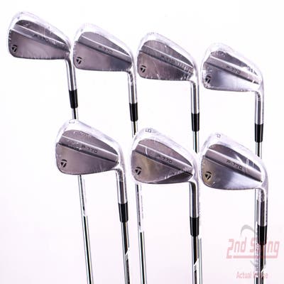 Mint TaylorMade 2024 P770 Iron Set 4-PW Dynamic Gold Tour Issue S400 Steel Stiff Right Handed 38.5in