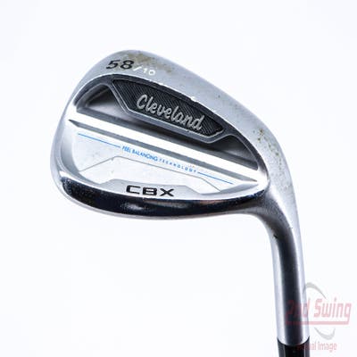 Cleveland CBX Wedge Lob LW 58° 10 Deg Bounce True Temper Dynamic Gold 115 Steel Wedge Flex Right Handed 35.5in