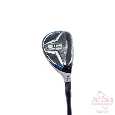 TaylorMade SIM MAX Hybrid 4 Hybrid 22° Fujikura Ventus Blue 7 Graphite Stiff Right Handed 40.0in