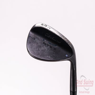 Cleveland RTX-3 Black Satin Wedge Lob LW 60° 6 Deg Bounce True Temper Dynamic Gold Steel Wedge Flex Right Handed 35.25in