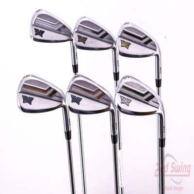 PXG 0211 XCOR2 Chrome Iron Set 6-PW GW True Temper Elevate Tour Steel Stiff Right Handed 37.5in