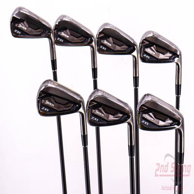 Srixon ZX7 MKII Limited Edition Black Iron Set 4-PW FST KBS Tour C-Taper Lite Black Limited Edition Steel Stiff Right Handed 38.5in