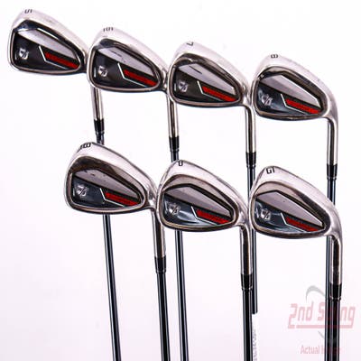 Wilson Staff Dynapwr Iron Set 5-PW AW UST Mamiya Recoil 65 Dart Graphite Senior Right Handed 38.75in