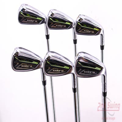 Cobra RAD Speed Iron Set 5-PW FST KBS Tour 90 Steel Regular Right Handed 38.5in