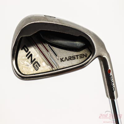 Ping 2014 Karsten Single Iron 8 Iron Ping CFS Distance Steel Stiff Right Handed Red dot 37.5in