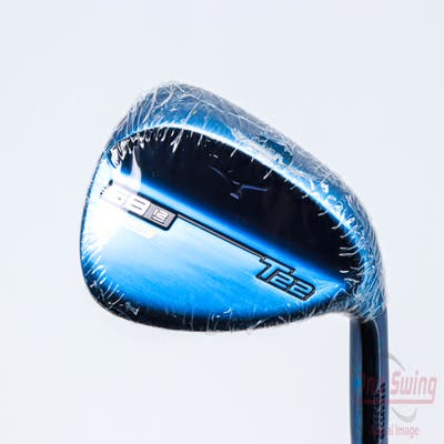 Mint Mizuno T22 Blue Wedge Lob LW 58° 12 Deg Bounce D Grind Dynamic Gold Tour Issue S400 Steel Stiff Right Handed 35.5in