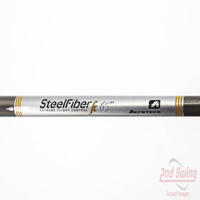 Used W/ Callaway RH Adapter Aerotech Steelfiber FC 65g Hybrid Shaft Senior 38.75in