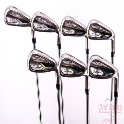 Titleist 718 AP1 Iron Set 4-PW True Temper AMT Red R300 Steel Regular Right Handed 38.0in