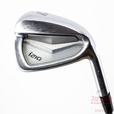 Ping i210 Single Iron 7 Iron Project X LZ 6.0 Steel Stiff Right Handed Black Dot 37.25in