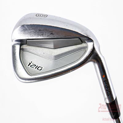 Ping i210 Single Iron 8 Iron Project X LZ 6.0 Steel Stiff Right Handed Orange Dot 37.0in