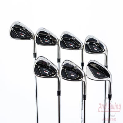 TaylorMade M4 Iron Set 5-PW AW FST KBS MAX 85 Steel Regular Right Handed 38.25in