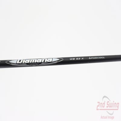 Used W/ Callaway RH Adapter Mitsubishi Rayon Diamana WB 63g Driver Shaft X-Stiff 42.75in