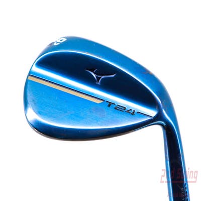 Mizuno T24 Blue Ion Wedge Lob LW 60° 12 Deg Bounce V Grind Dynamic Gold Tour Issue S400 Steel Stiff Right Handed 35.5in