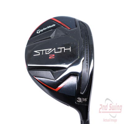 TaylorMade Stealth 2 Fairway Wood 3 Wood 3W 15° Fujikura Ventus Red TR 5 Graphite Regular Right Handed 43.5in