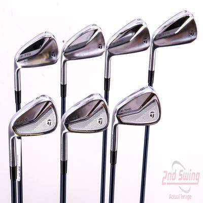 TaylorMade P7MC Iron Set 4-PW Fujikura Ventus Blue 6 Graphite Regular Left Handed 38.0in